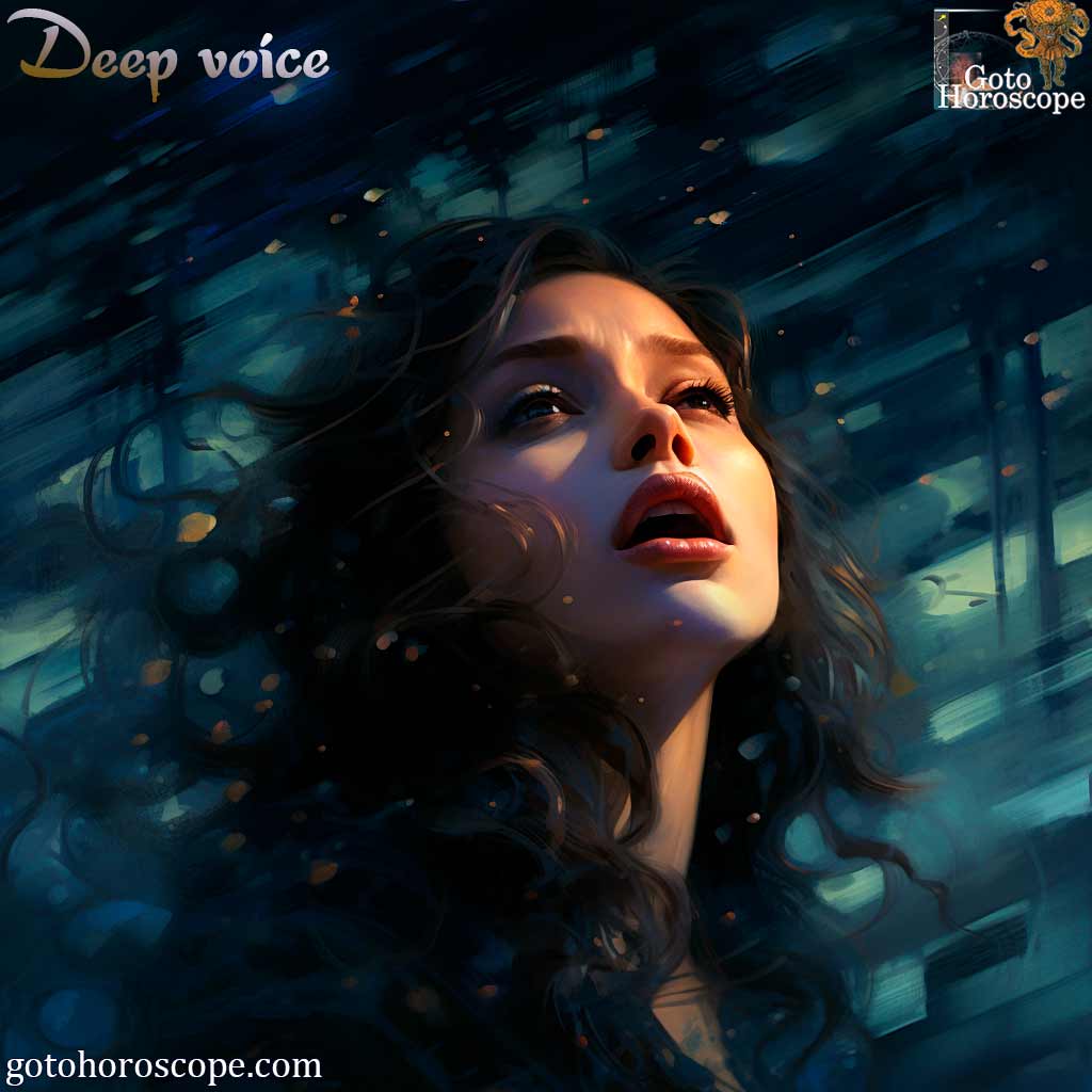 Dream Dictionary Deep voice