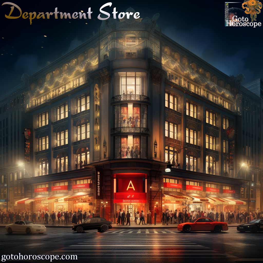 Dream Dictionary Department Store