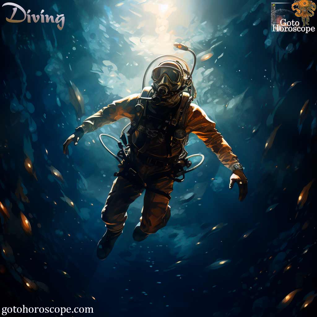 Dream Dictionary Diver, Diving
