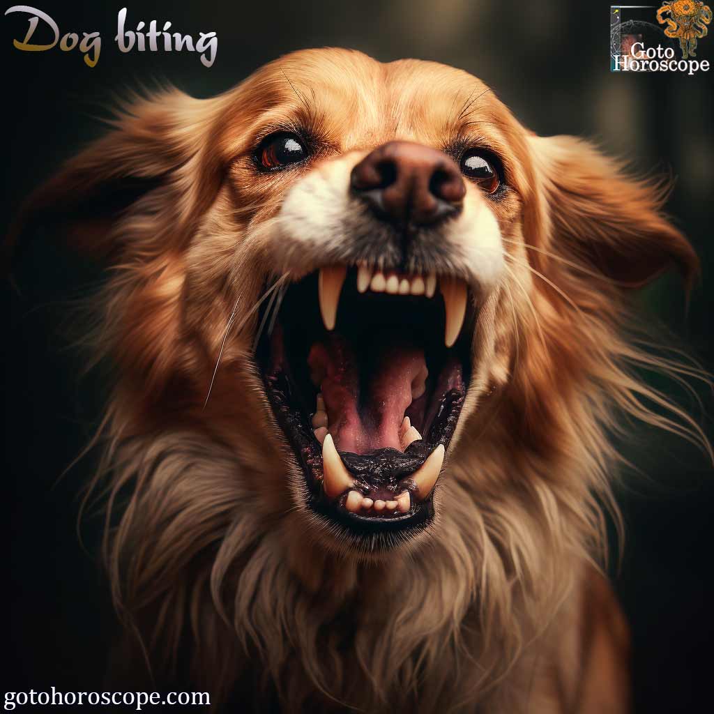 Dream Dictionary Dog bite, Dog biting