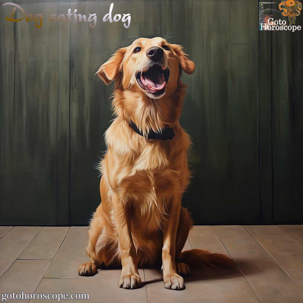 Dream Dictionary Dog eating dog