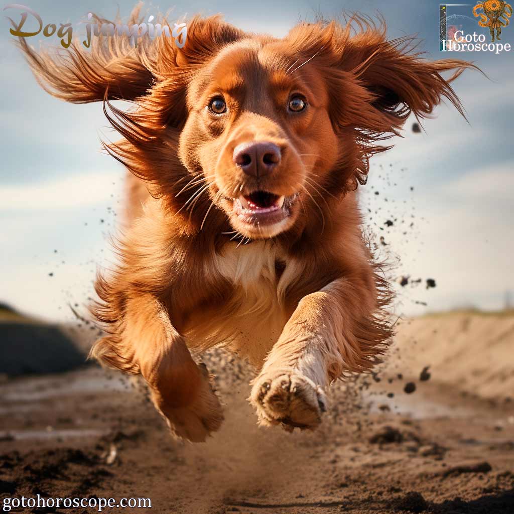 Dream Dictionary Dog jumping