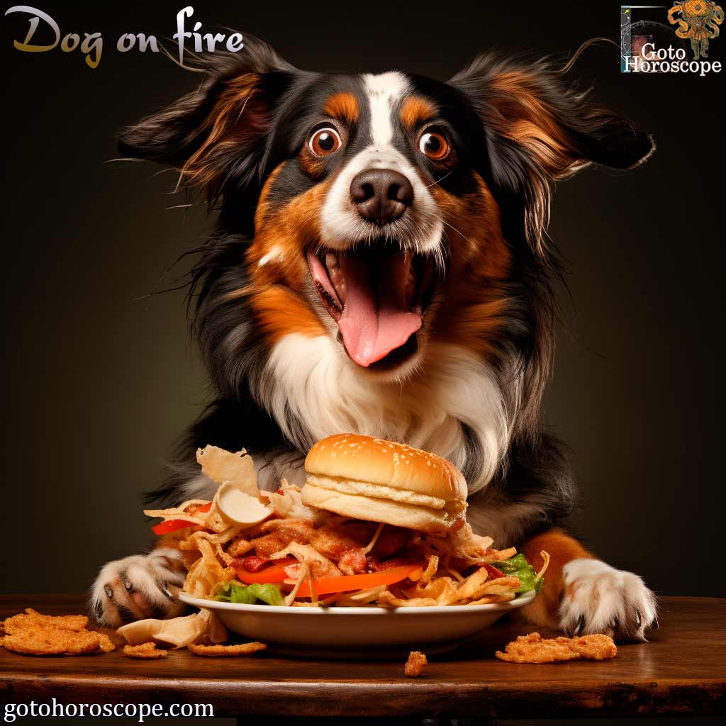 Dream Dictionary Dog on fire