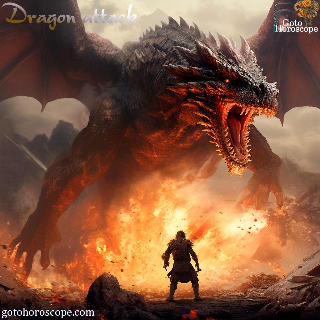 Dream Dictionary Dragon, Dragon attack