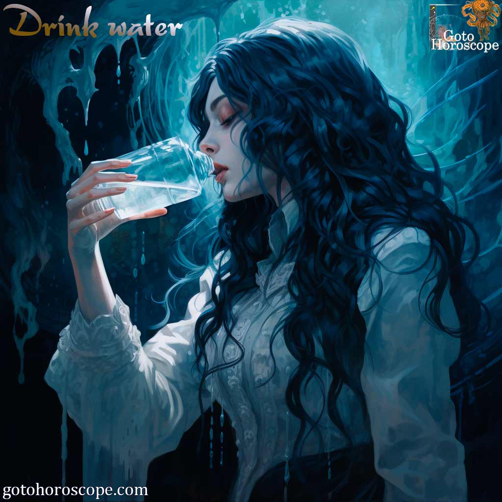 Dream Dictionary Drink water, Drinking water