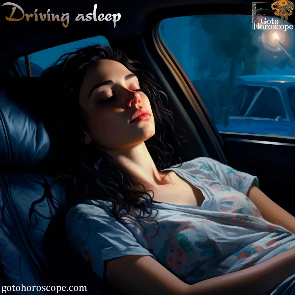 Dream Dictionary Driving asleep, Driving lost