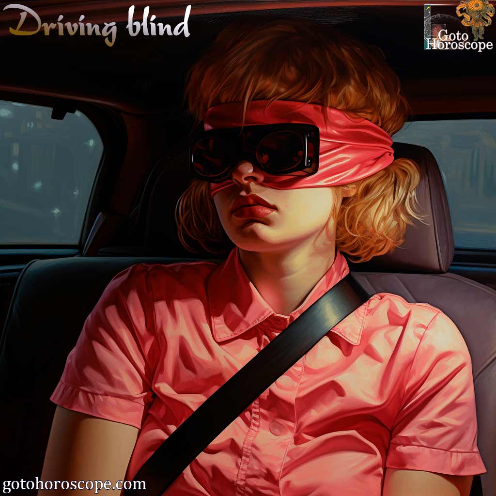 Dream Dictionary Driving blind