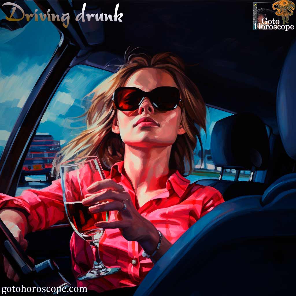 Dream Dictionary Driving drunk, DUI