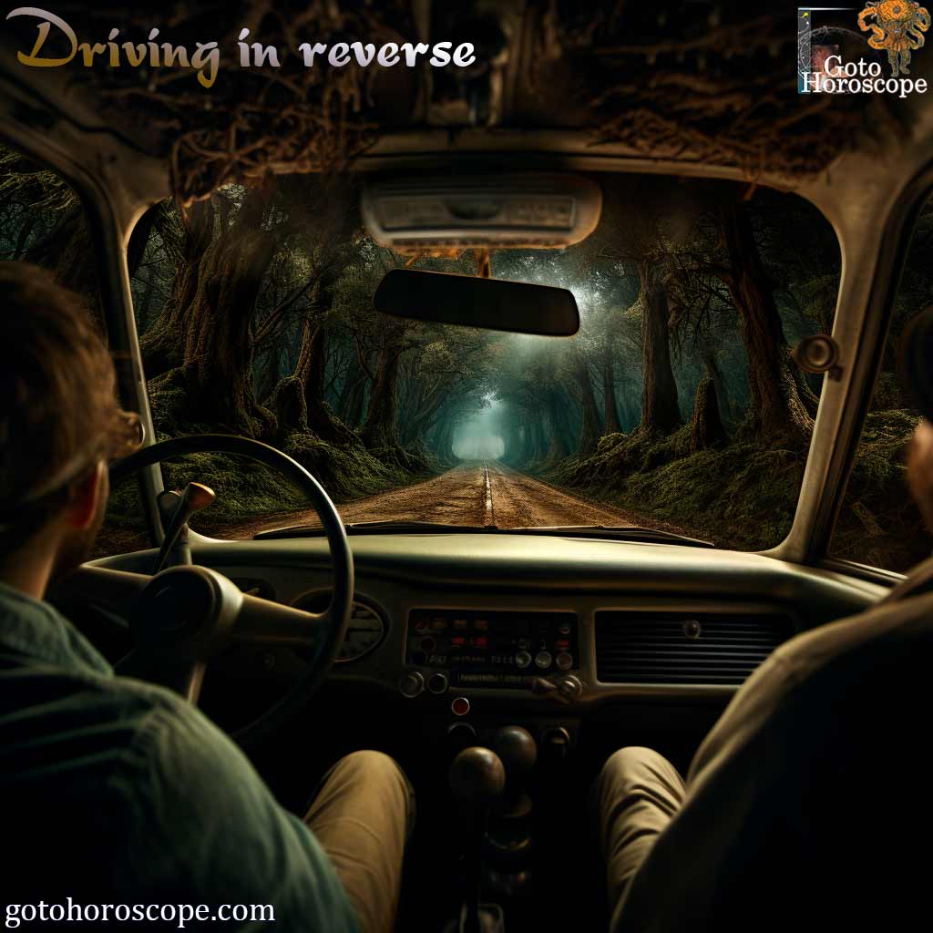 Dream Dictionary Driving in reverse, Driving circles, Driving backwards