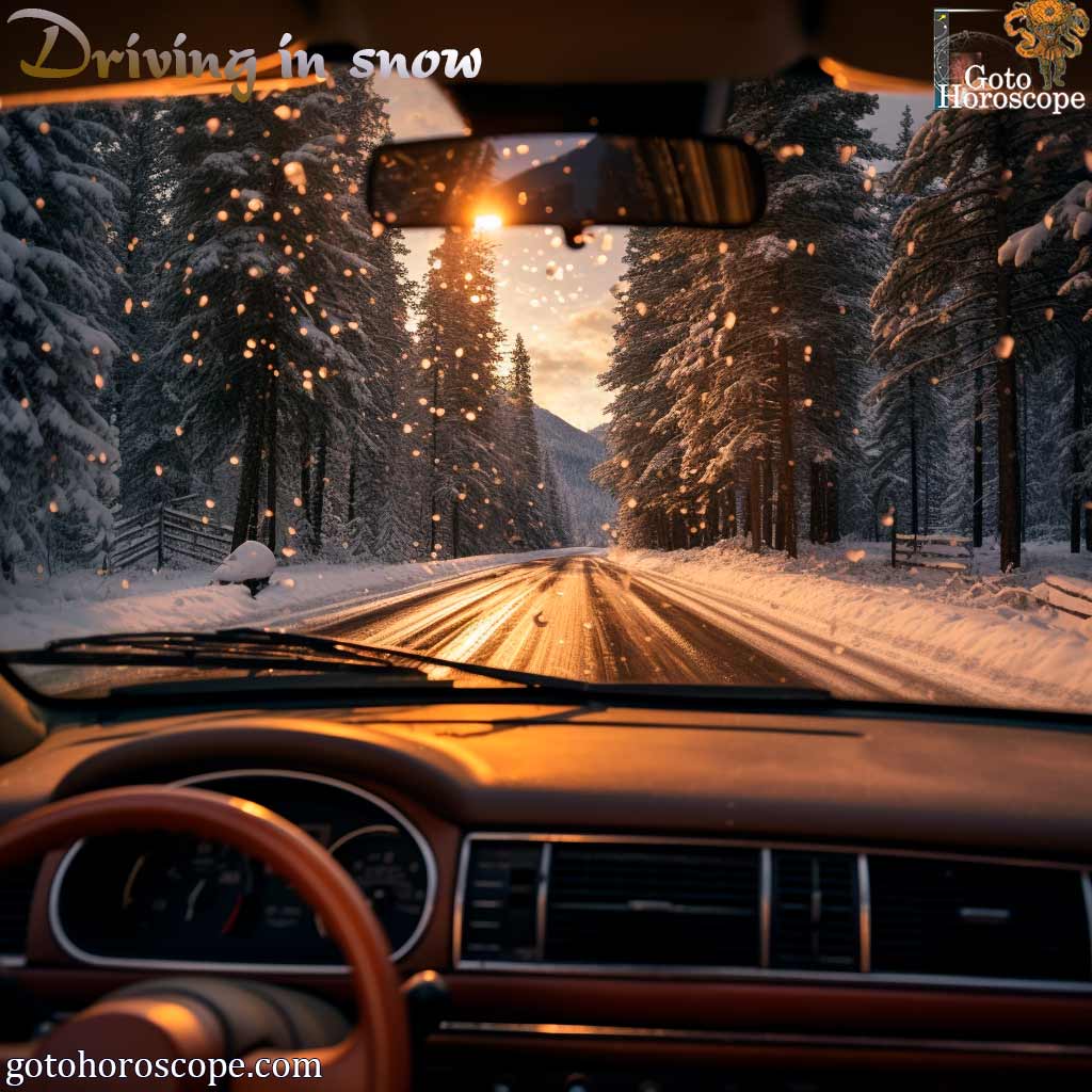 Dream Dictionary Driving in snow, Driving ice