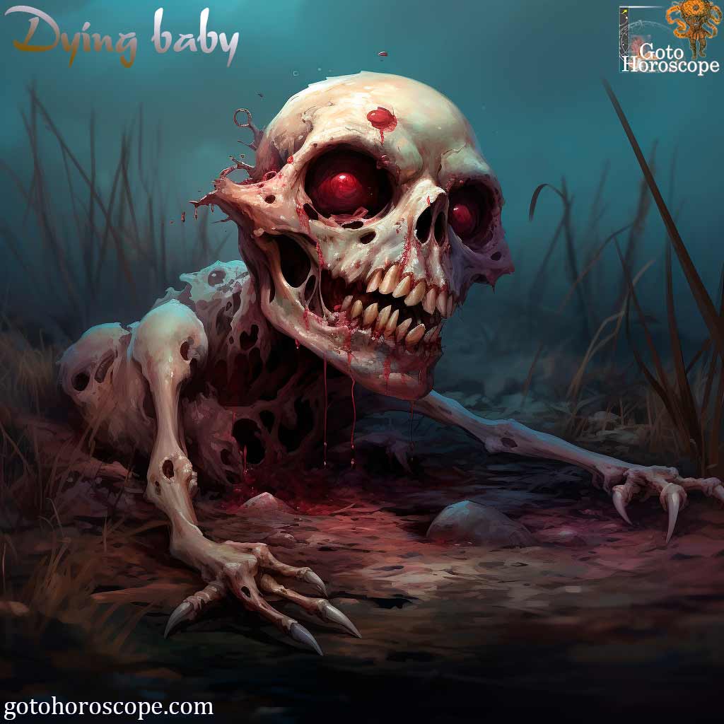 Dream Dictionary Dying baby