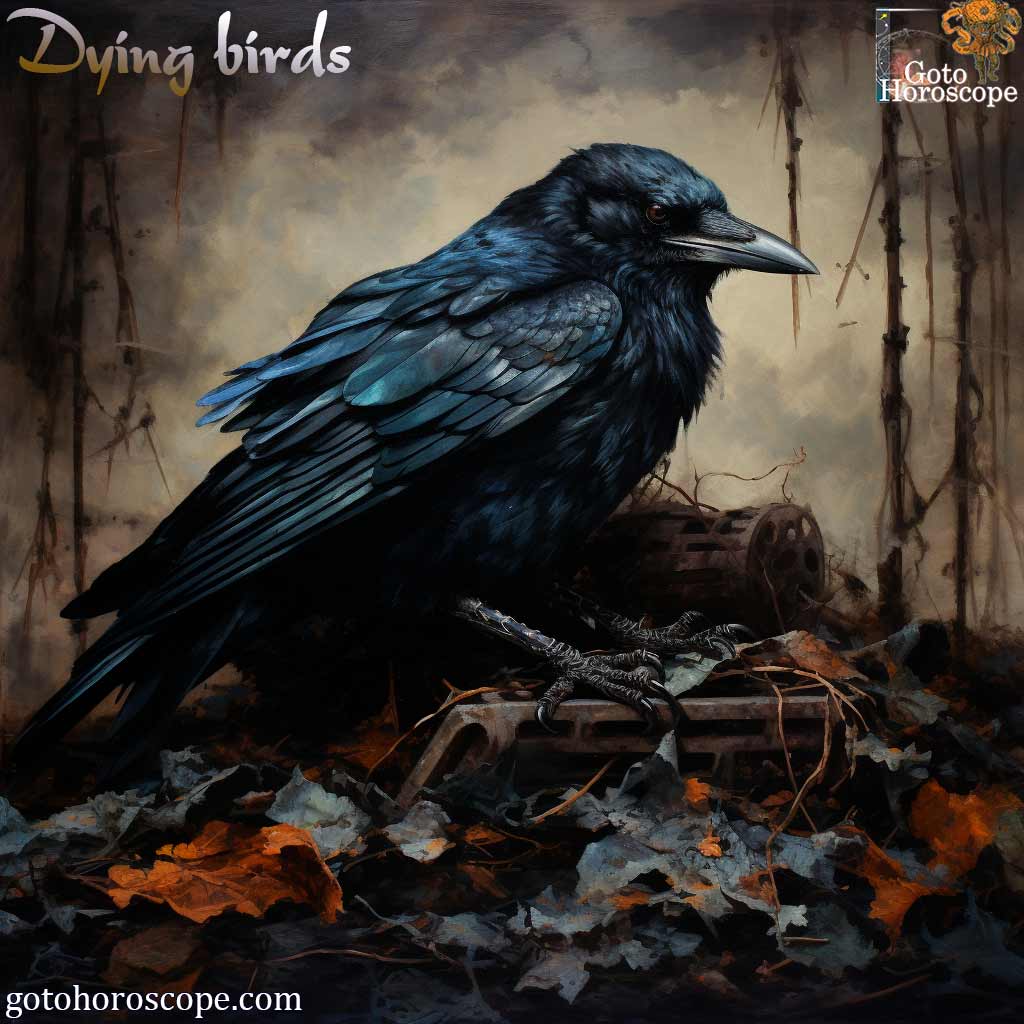 Dream Dictionary Dying birds