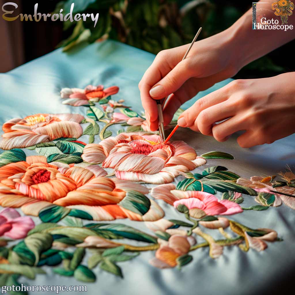 Dream Dictionary Embroidery