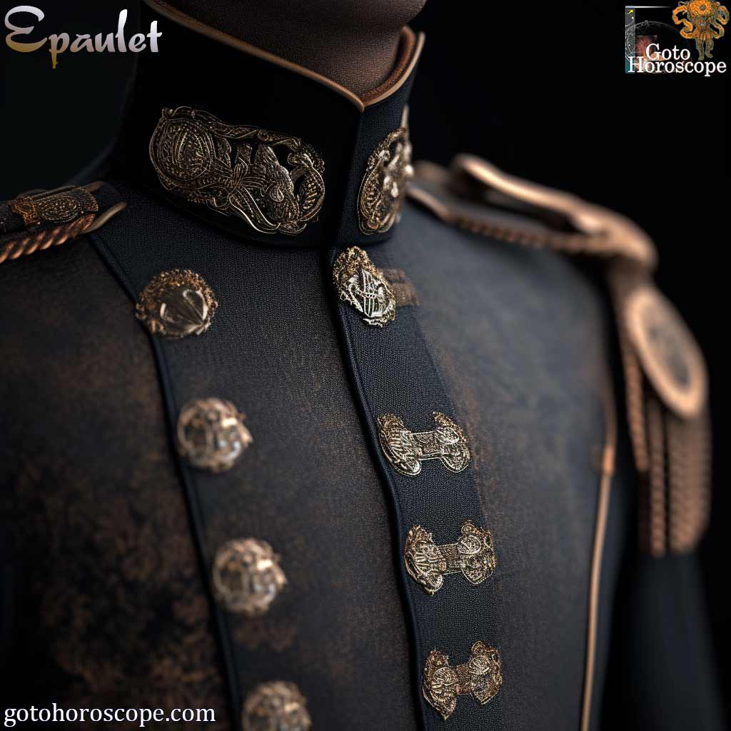Dream Dictionary Epaulet