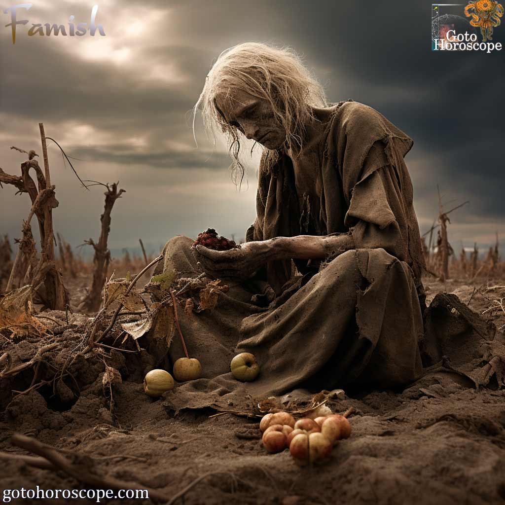 Dream Dictionary Famish