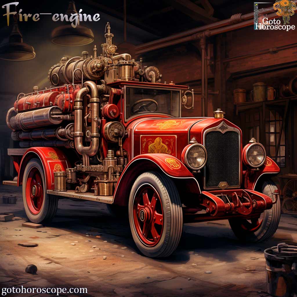 Dream Dictionary Fire-engine