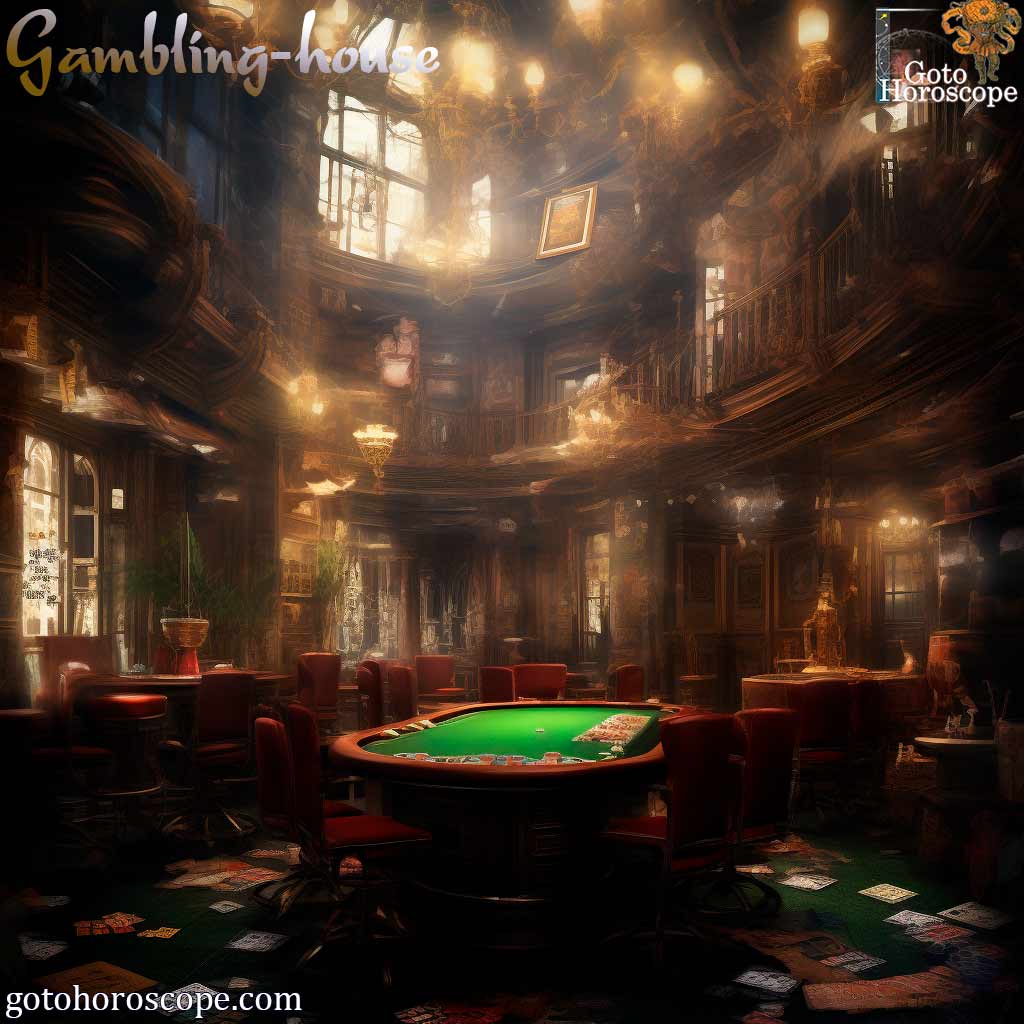 Dream Dictionary Gambling-house