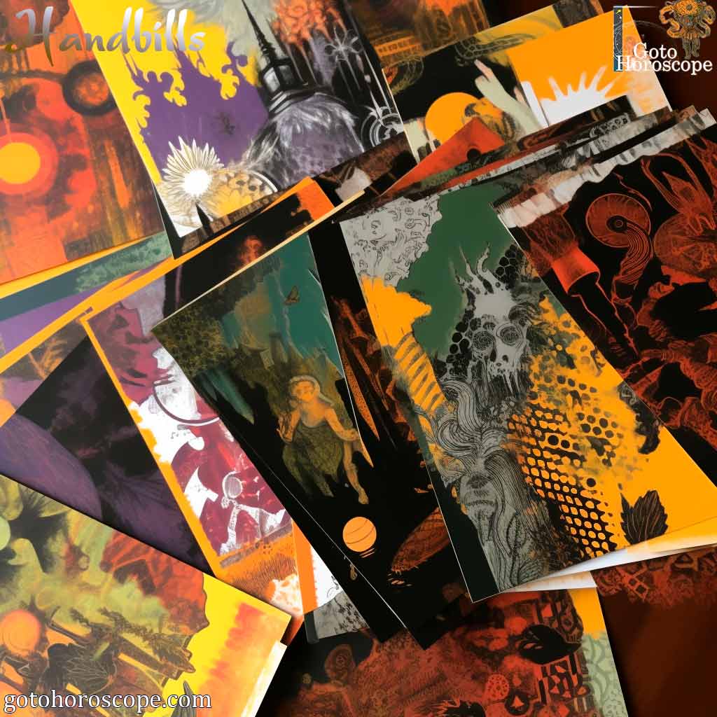 Dream Dictionary Handbills