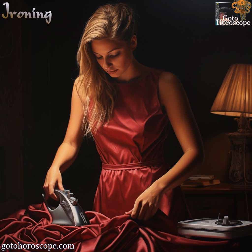 Dream Dictionary Ironing