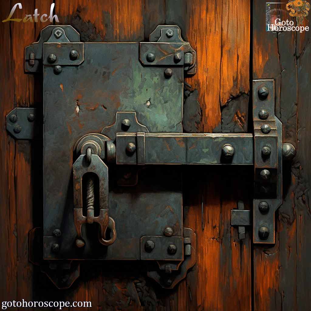 Dream Dictionary Latch