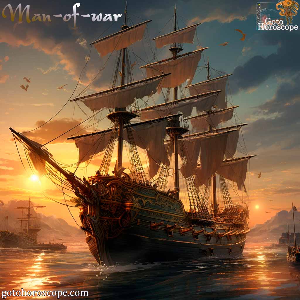 Dream Dictionary Man-of-war