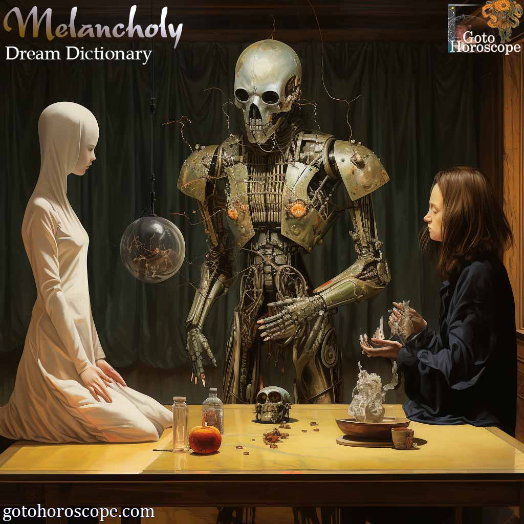 Dream Dictionary Melancholy