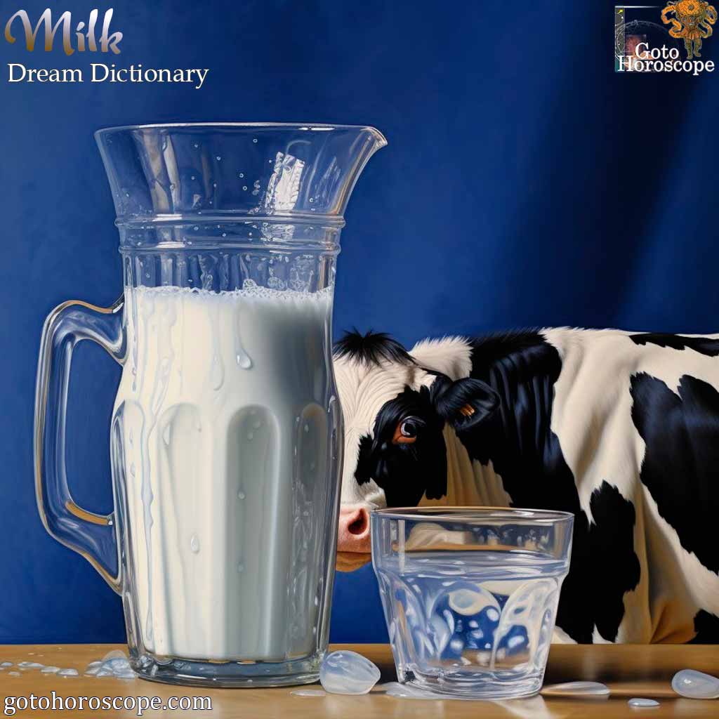 Dream Dictionary Milk