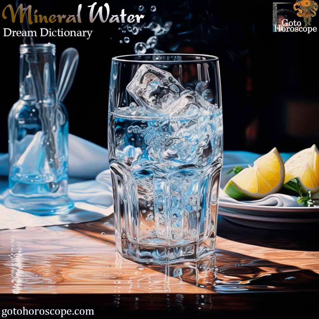 Dream Dictionary Mineral Water
