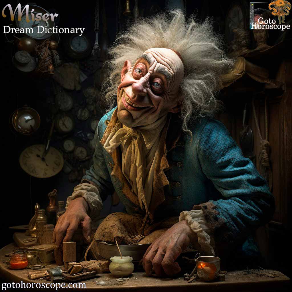 Dream Dictionary Miser