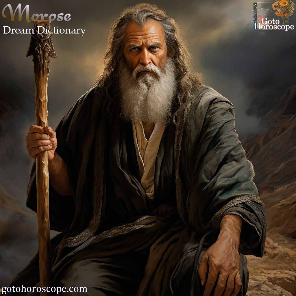 Dream Dictionary Morose