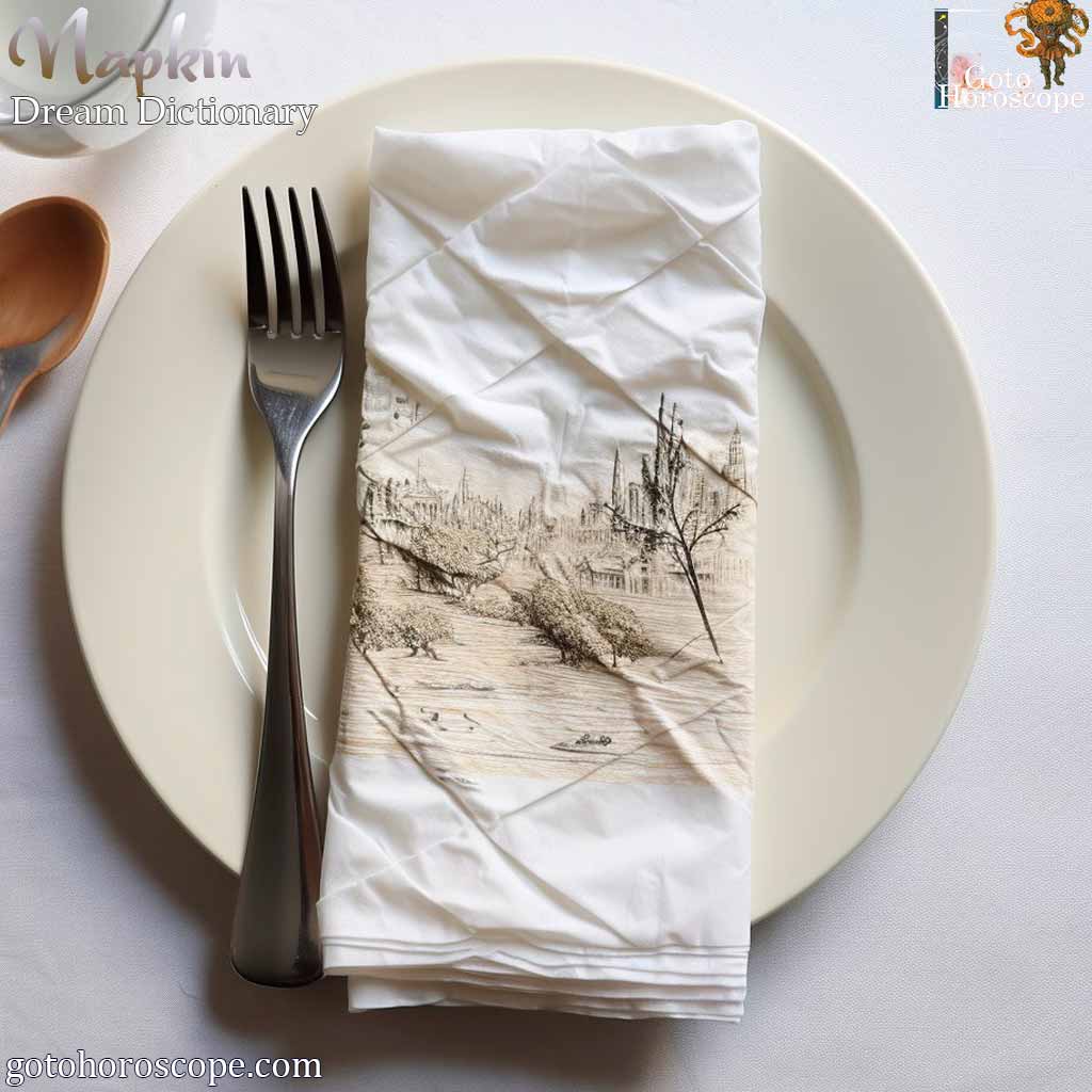 Dream Dictionary Napkin