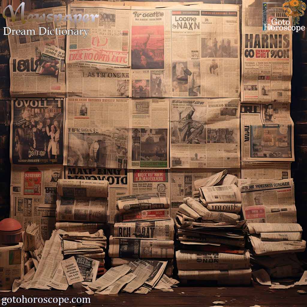 Dream Dictionary Newspaper