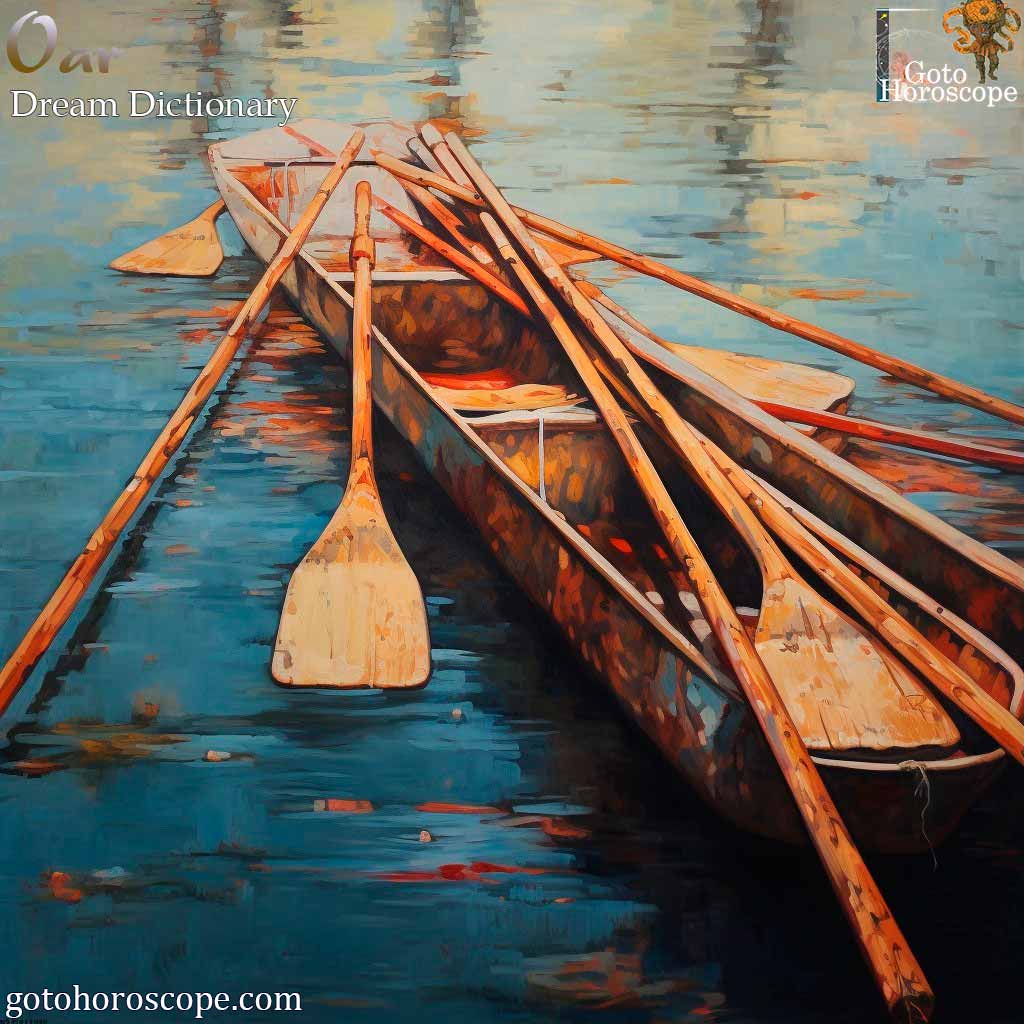 Dream Dictionary Oar