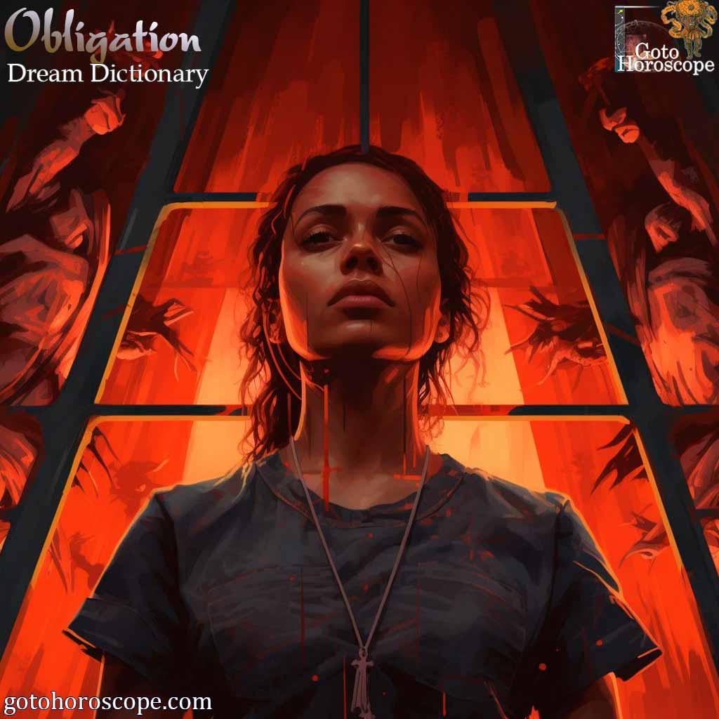 Dream Dictionary Obligation