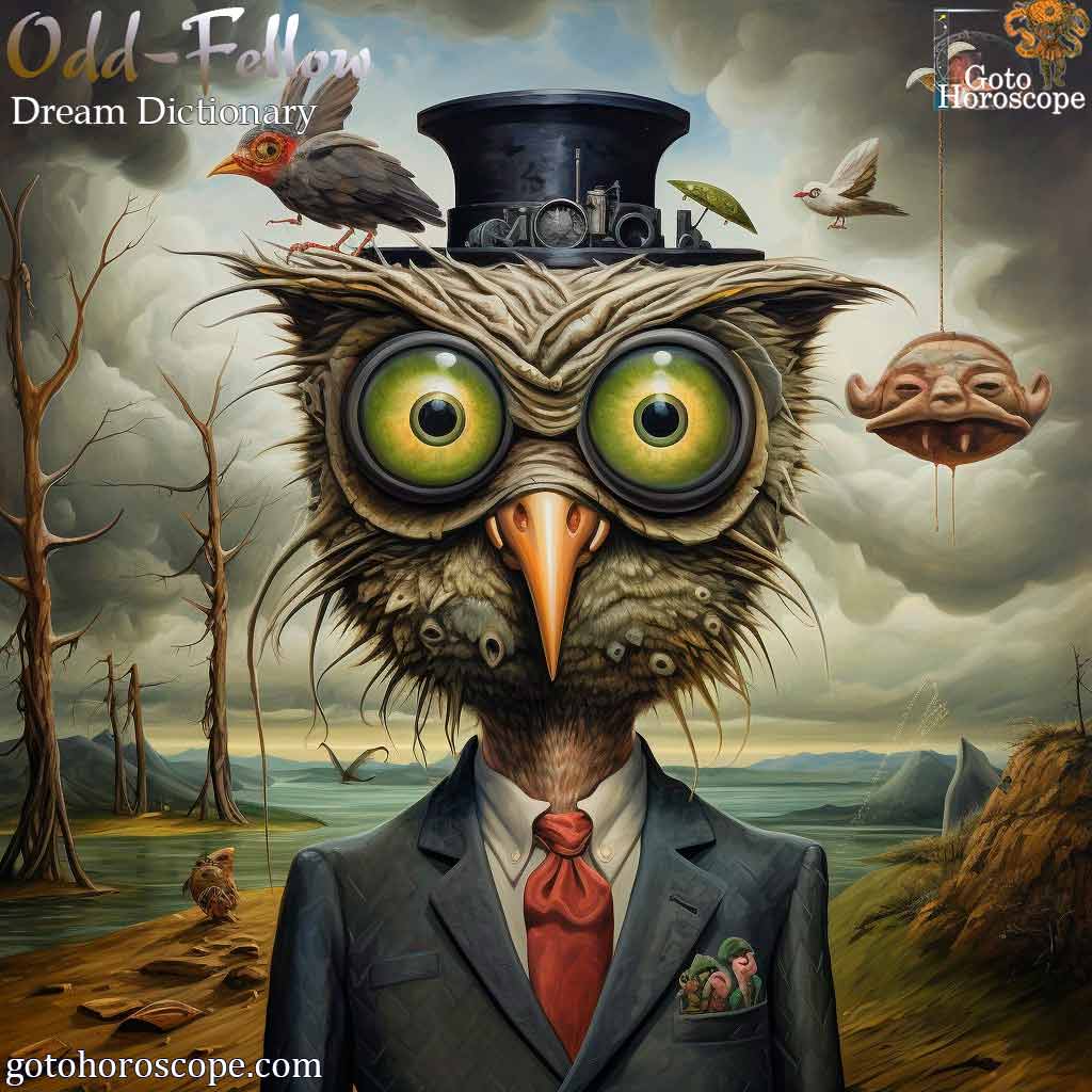 Dream Dictionary Odd-Fellow