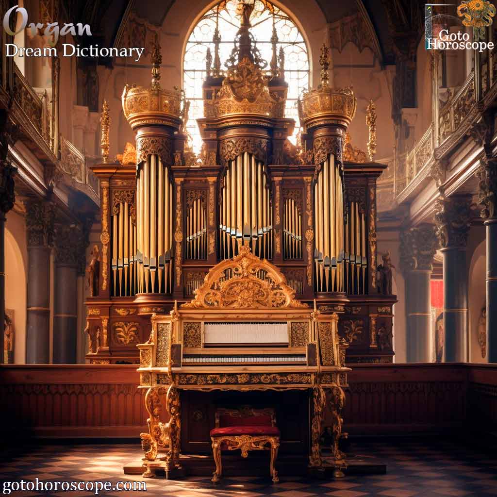 Dream Dictionary Organ