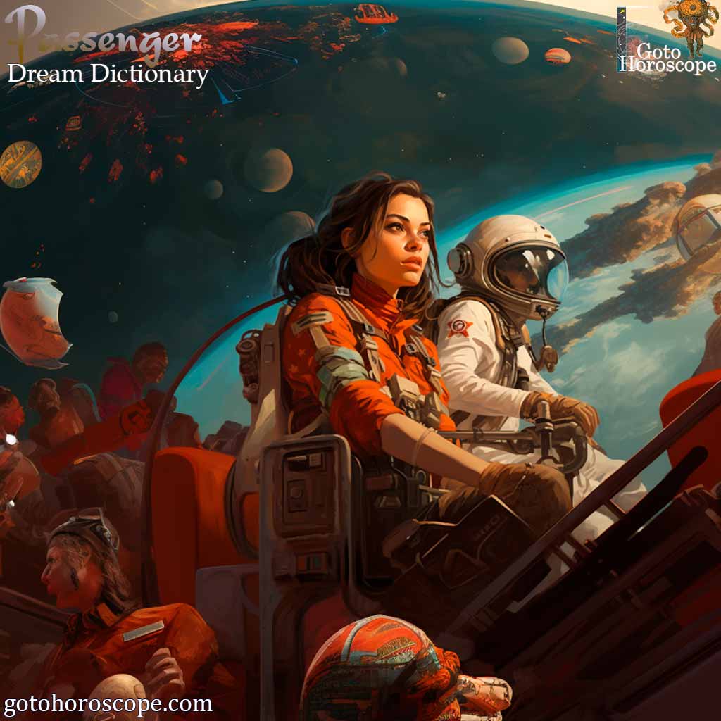 Dream Dictionary Passenger