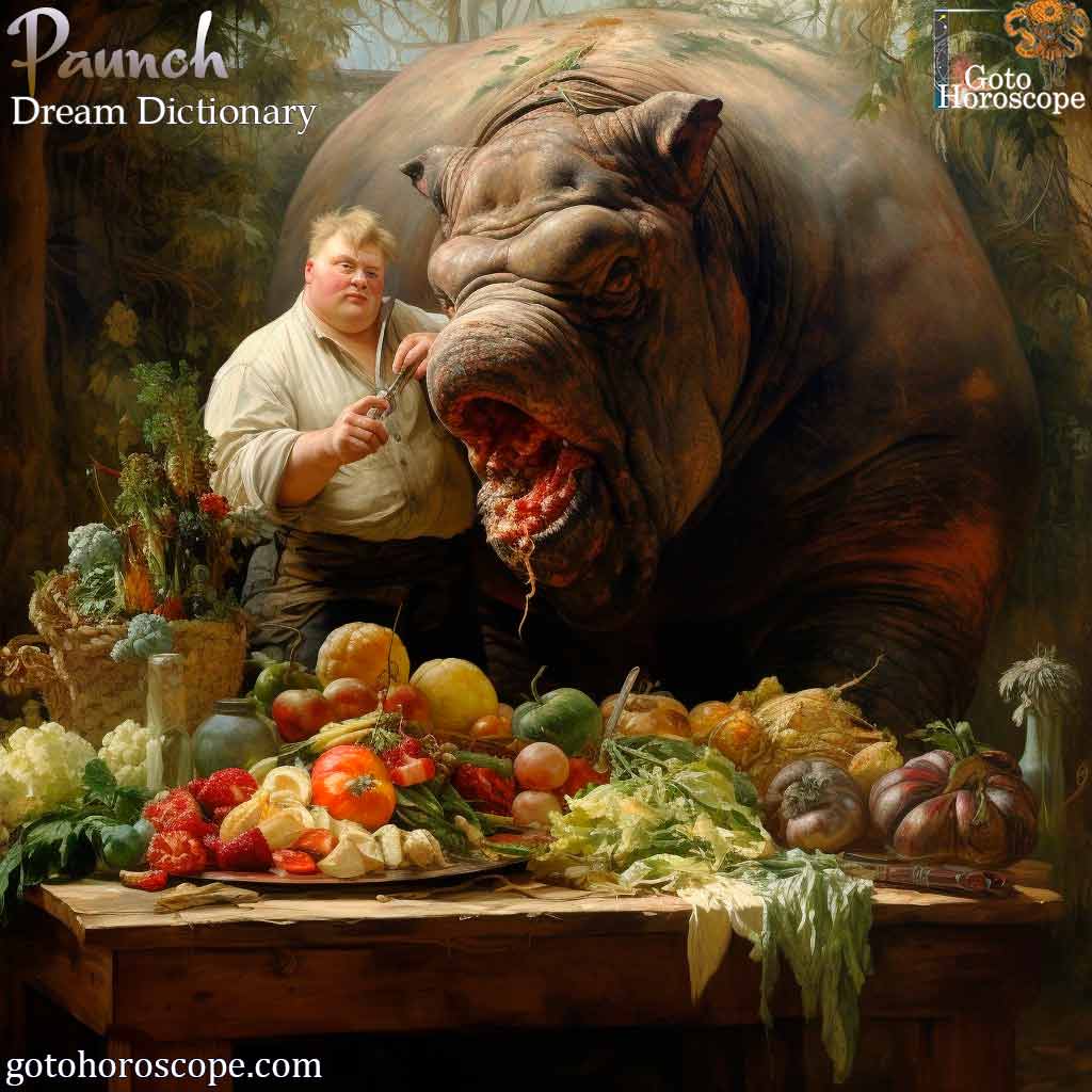 Dream Dictionary Paunch