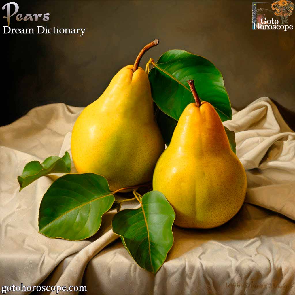 Dream Dictionary Pears