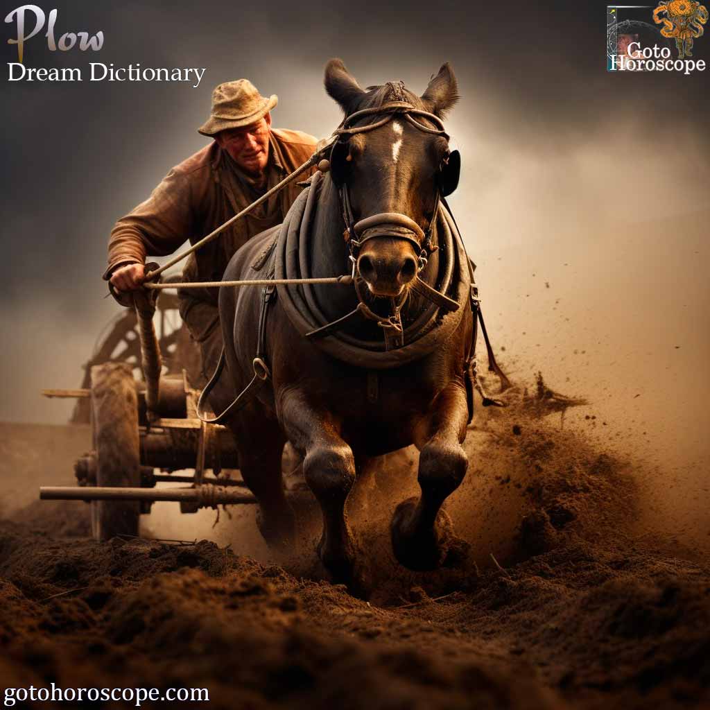Dream Dictionary Plow