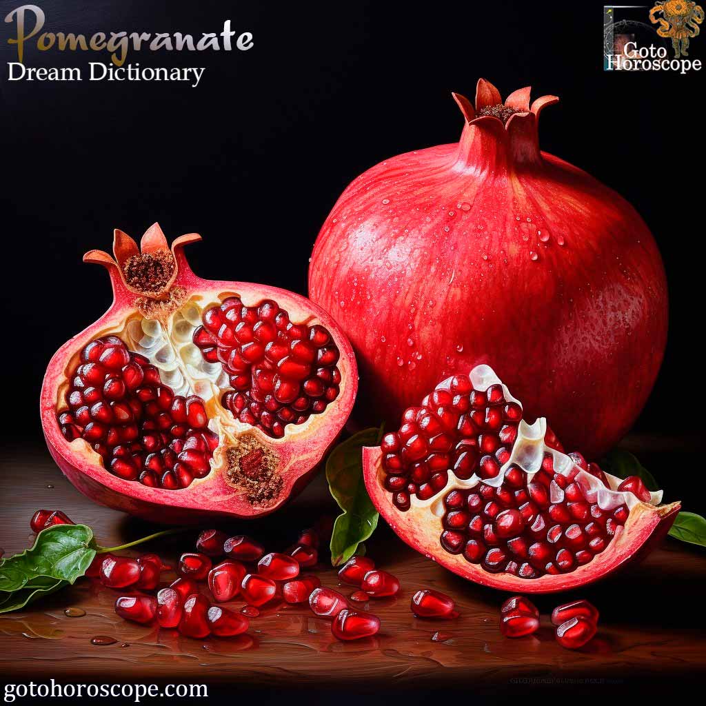 Dream Dictionary Pomegranate