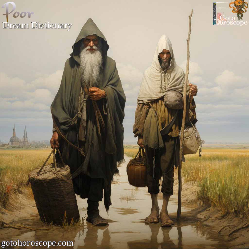 Dream Dictionary Poor