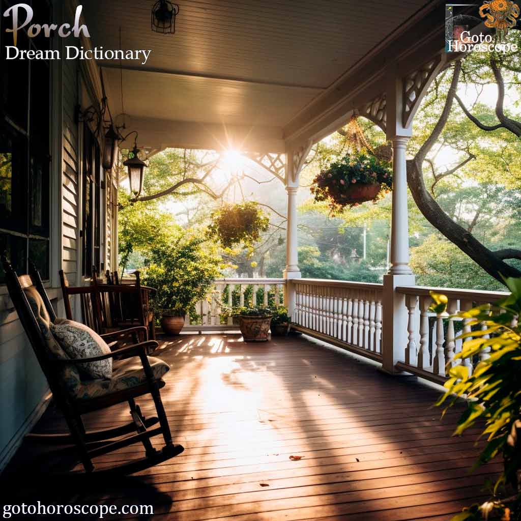 Dream Dictionary Porch