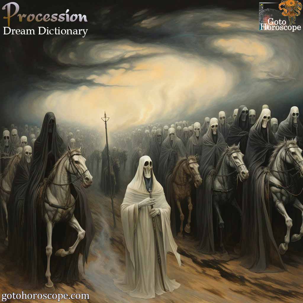 Dream Dictionary Procession