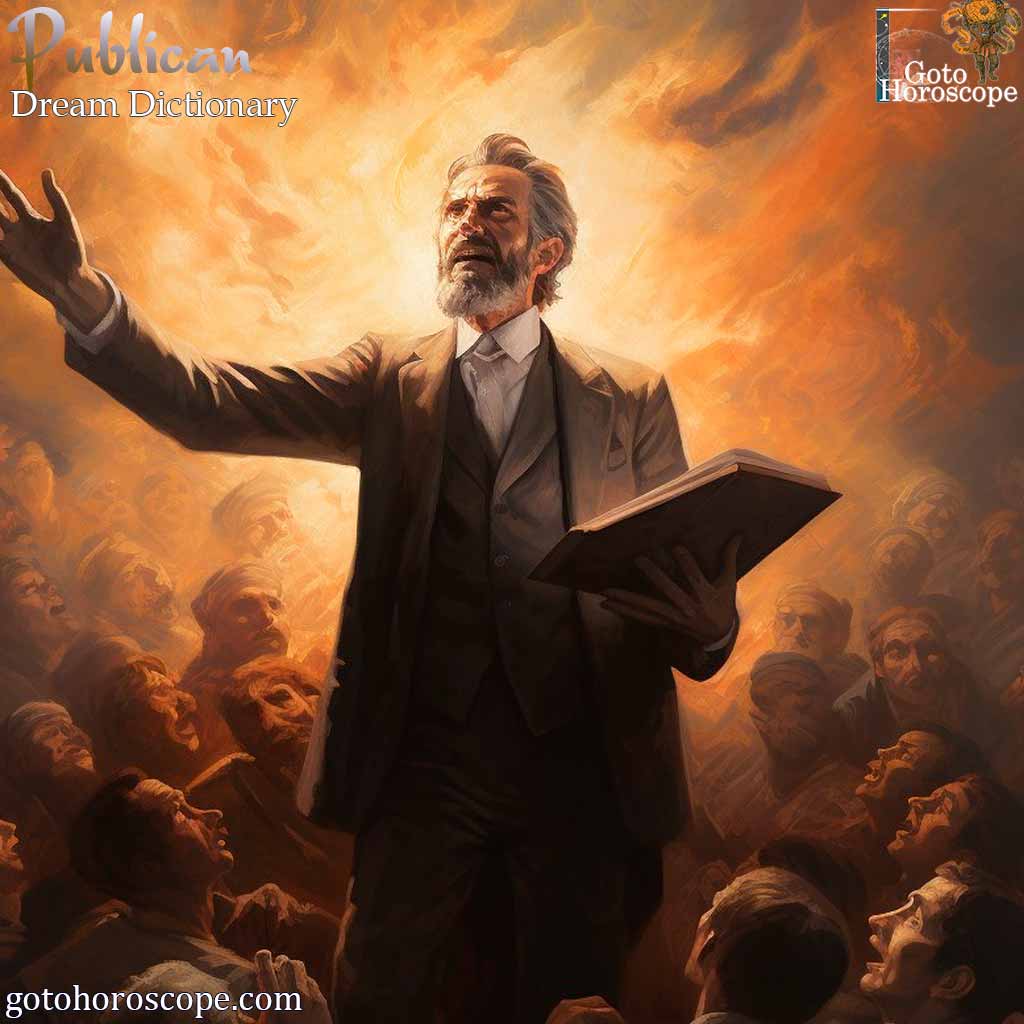 Dream Dictionary Publican