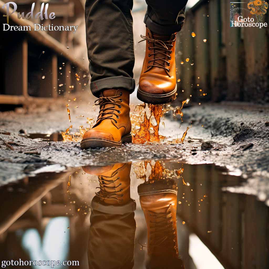 Dream Dictionary Puddle