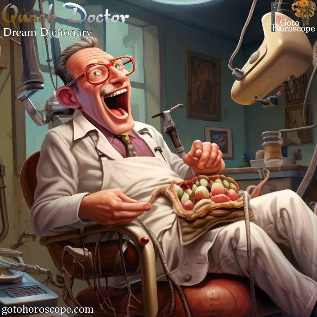 Dream Dictionary Quack Doctor
