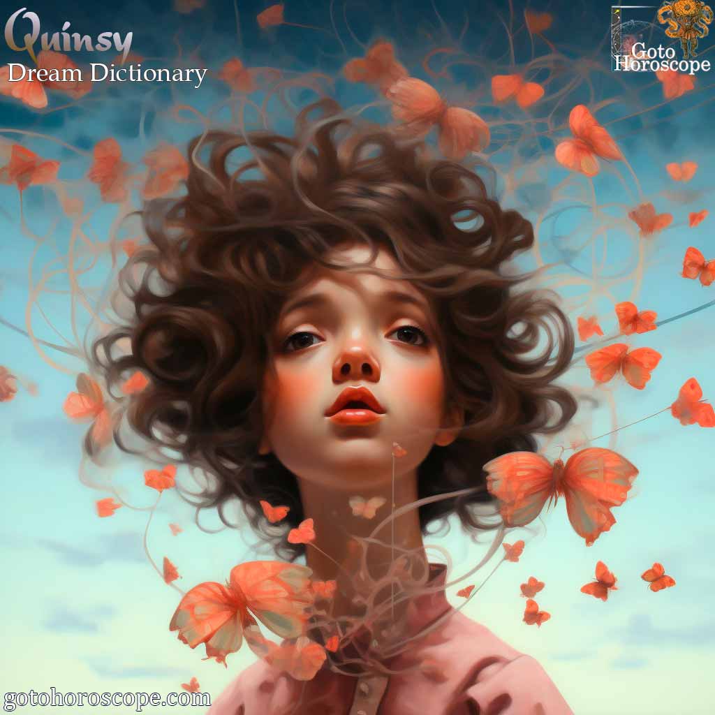 Dream Dictionary Quinsy