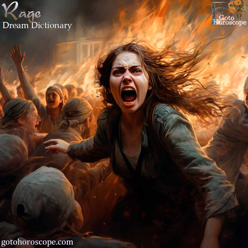 Dream Dictionary Rage