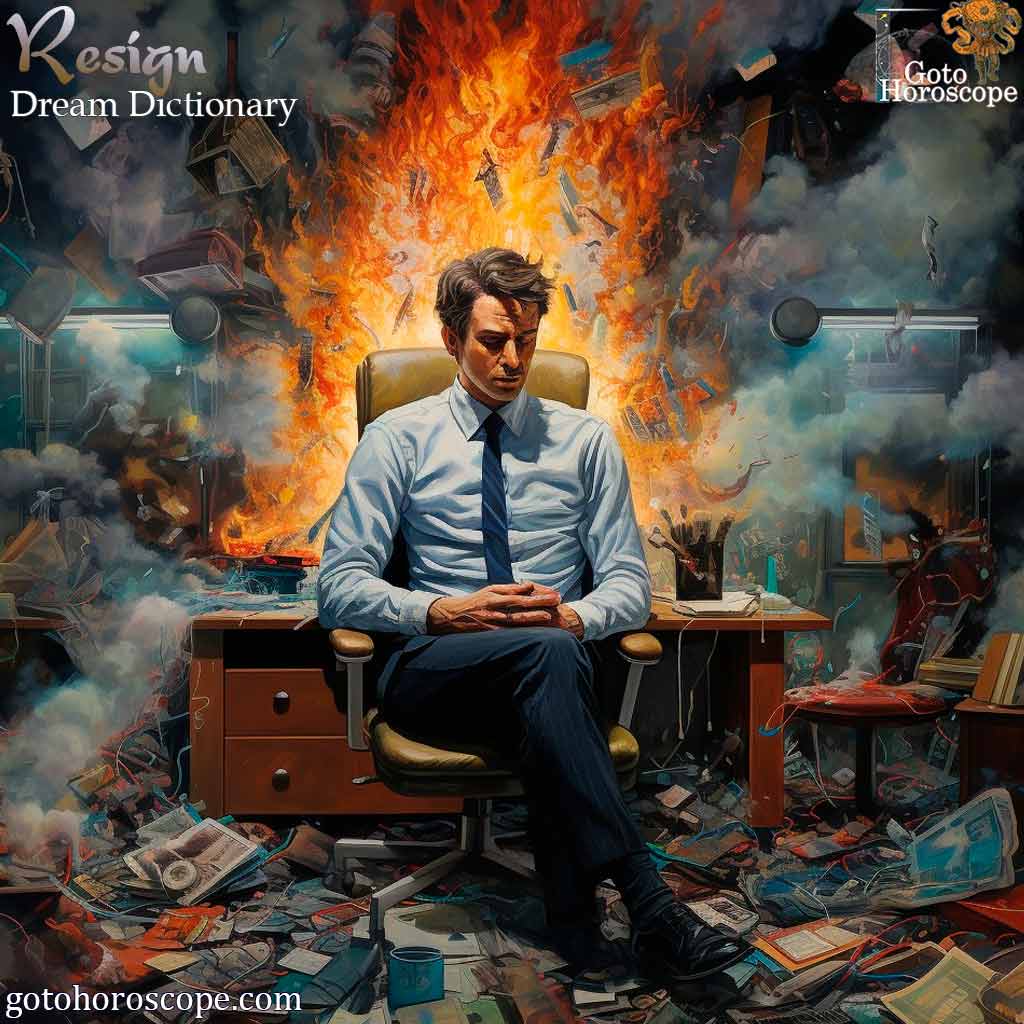 Dream Dictionary Resign
